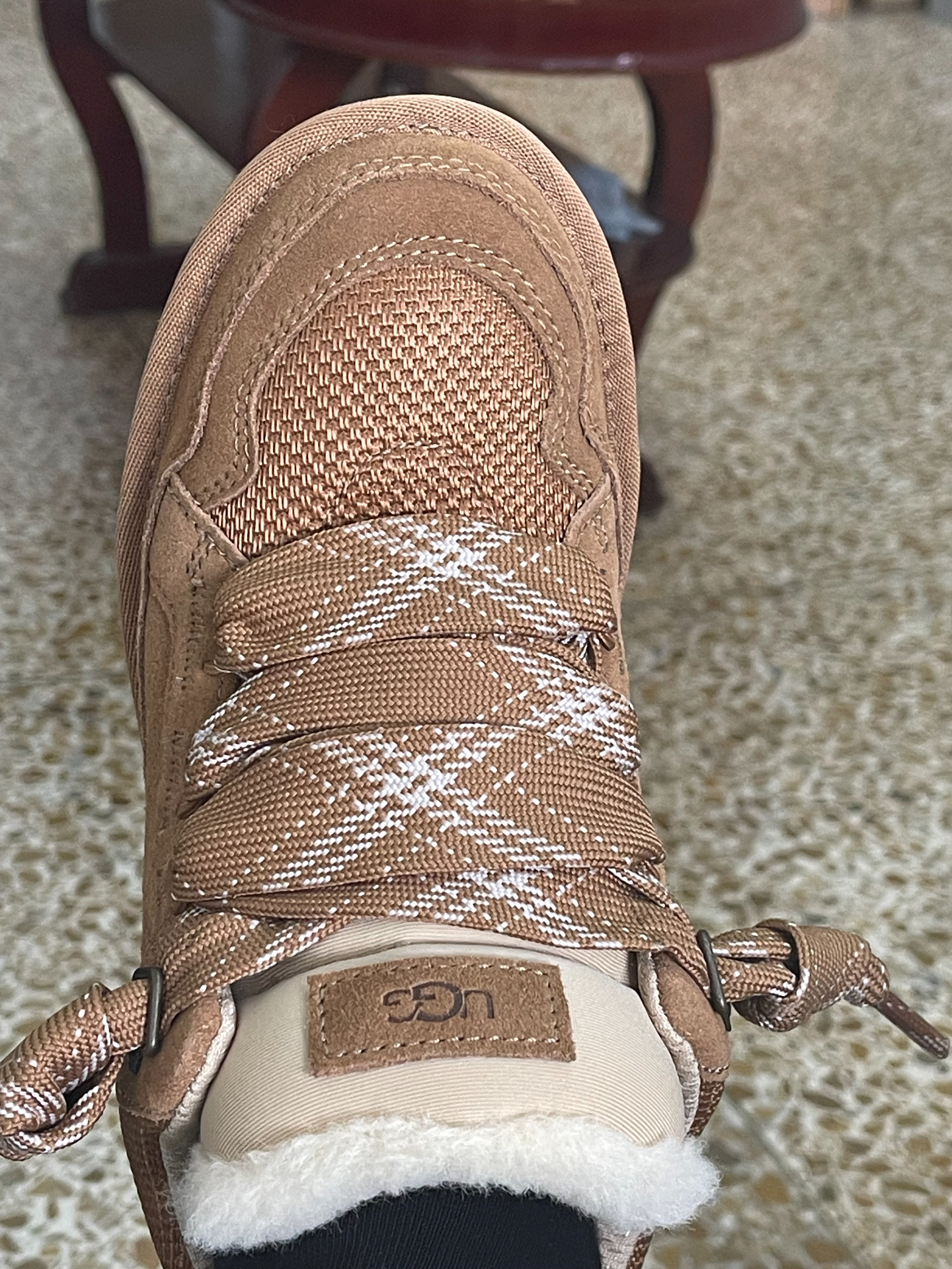 custom review-UGG Устойчивый к истиранию Низкий Топ Casual Женский Earth Желтый