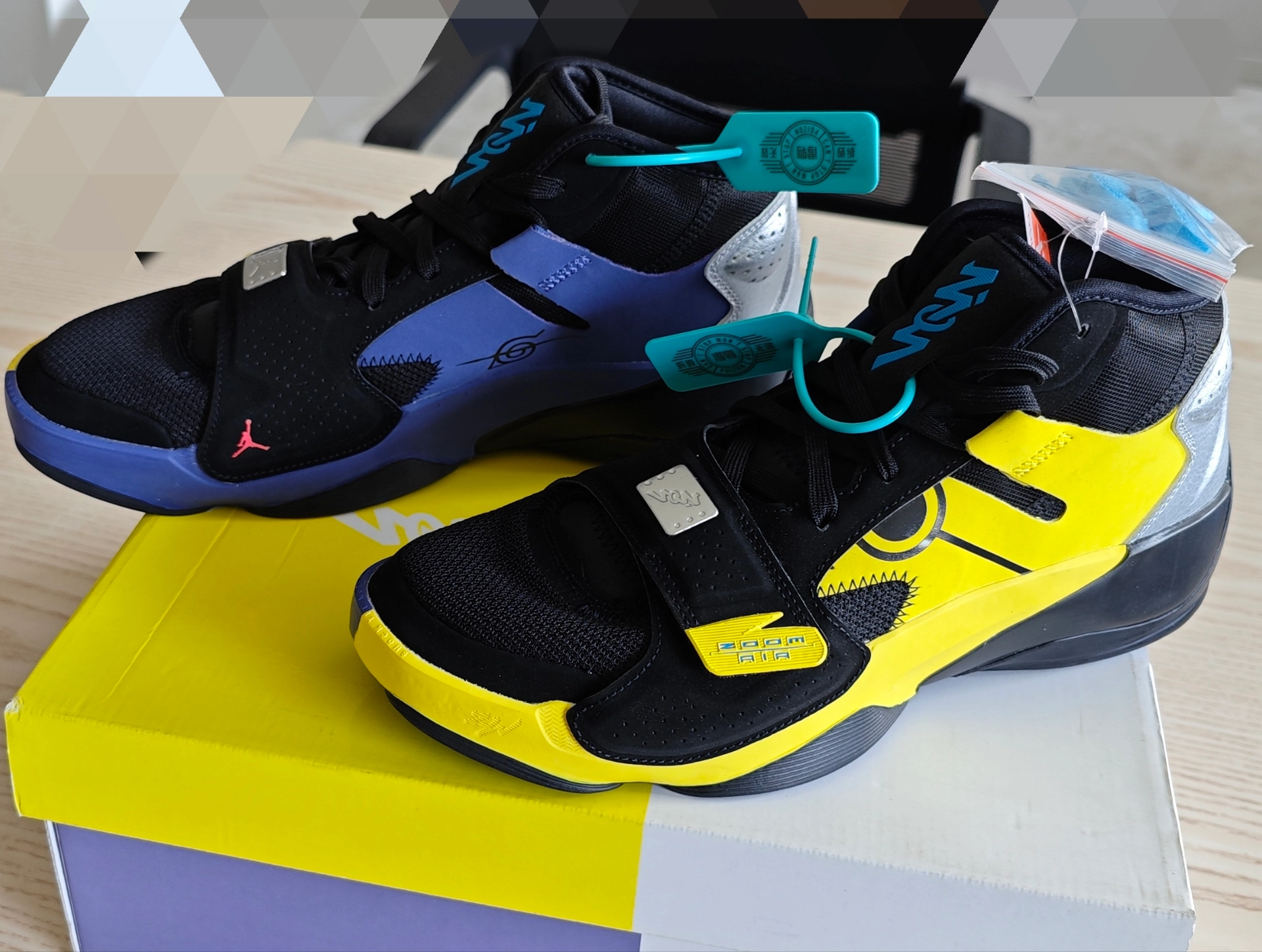 custom review-JORDAN Zion 2 Баскетбольные кроссовки MID Топ Мужской