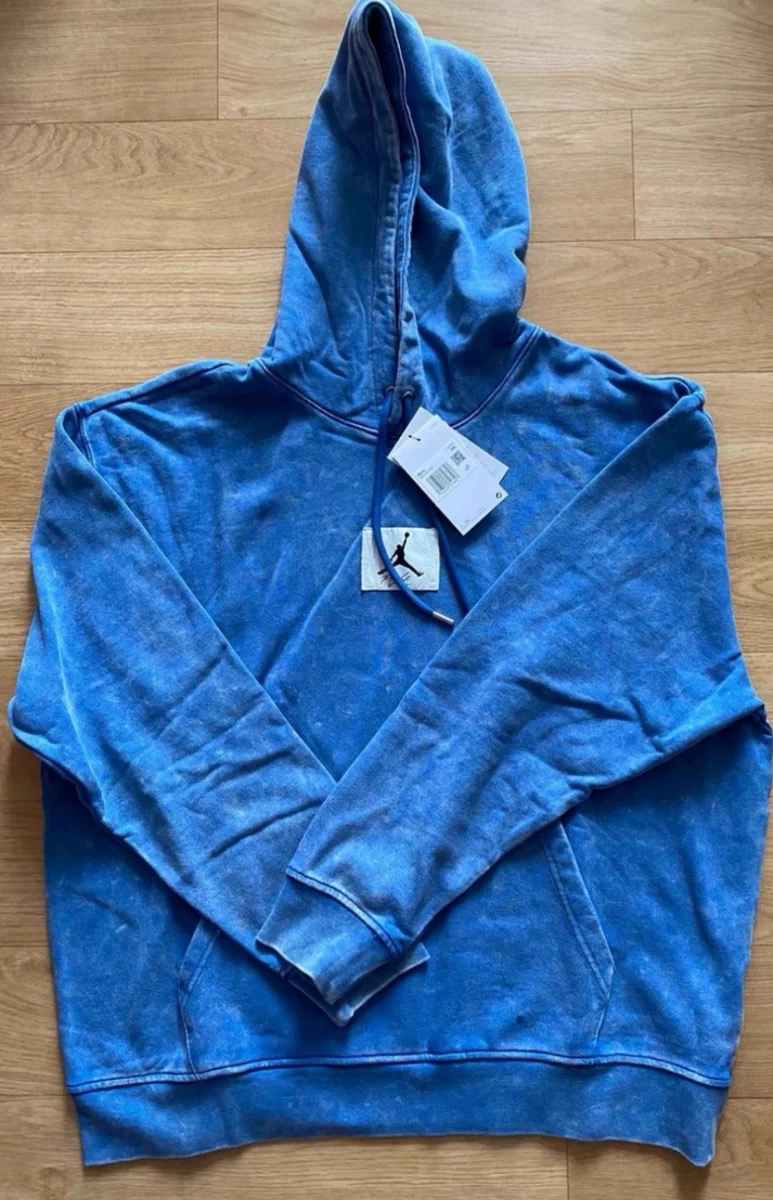 custom review-JORDAN Синий Мужской Свитшот