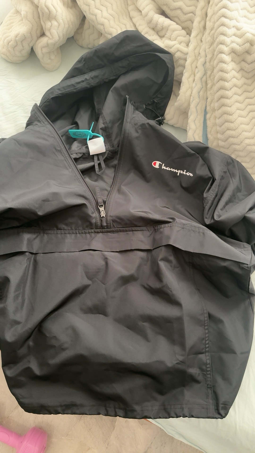 custom review-Champion Черные Мужские Куртки