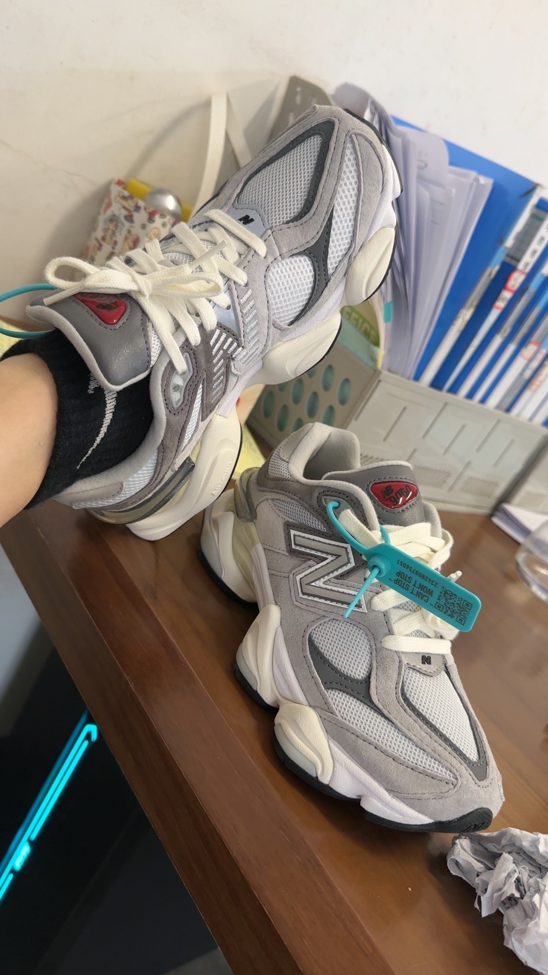 custom review-New Balance 9060 'Rain Cloud Grey'