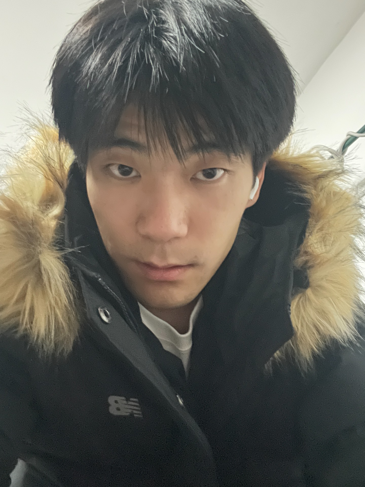 custom review-New Balance Повседневный пуховик Мужской Черный