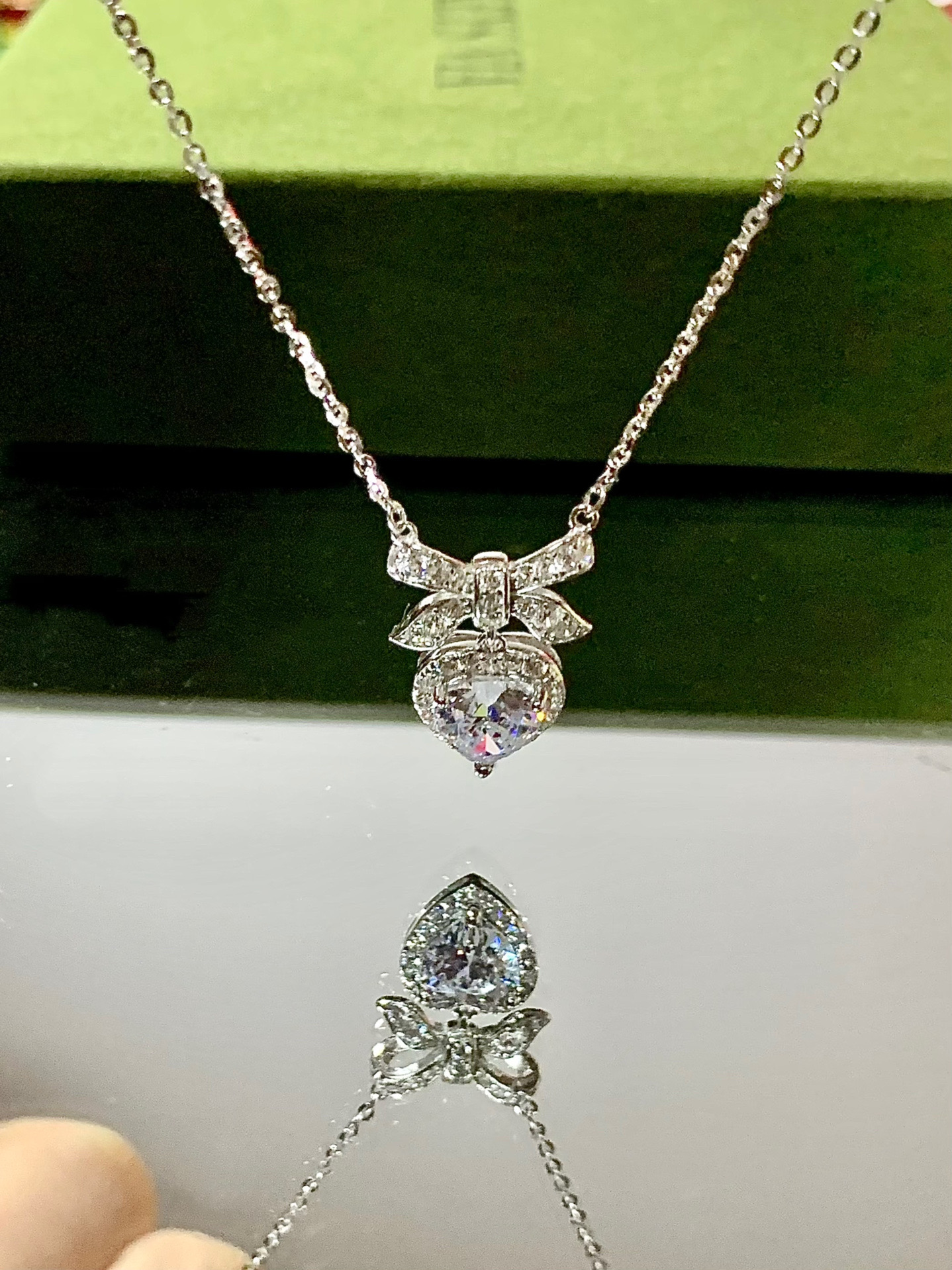 这个项链简直不要太甜妹