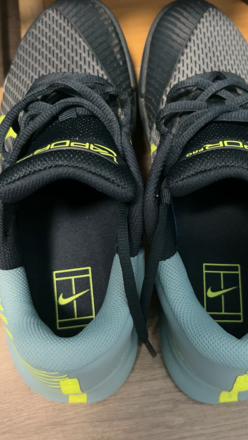 custom review-Nike Air Zoom Vapor Pro 2 Low Топ Кроссовки для тенниса Унисекс Синий Зеленый