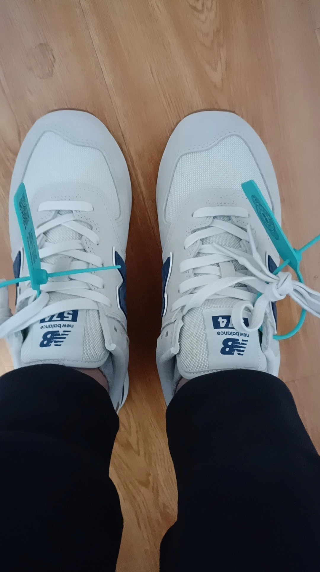 custom review-New Balance NB 574 Амортизация устойчивость к истиранию поддержка низкий топ беговые кроссовки унисекс серый