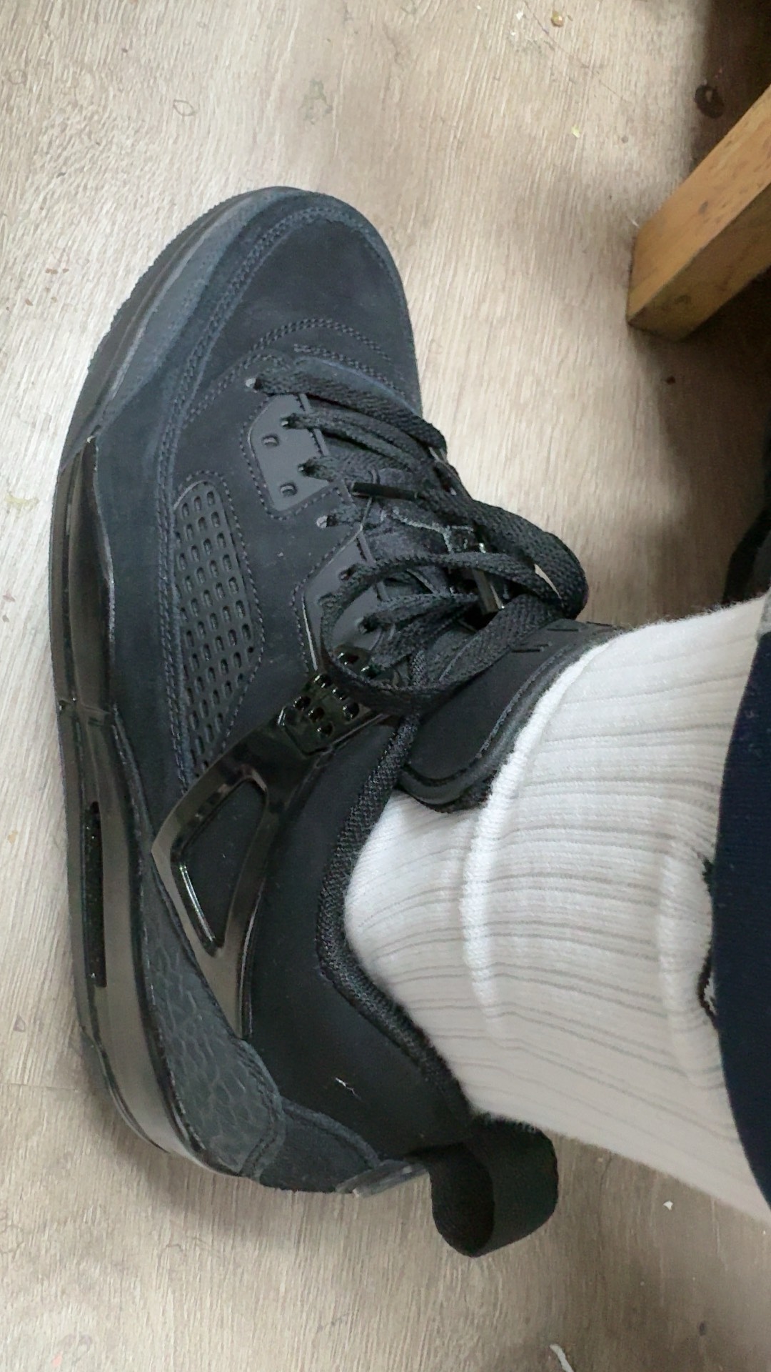 custom review-Jordan Spizike Low Black Cat