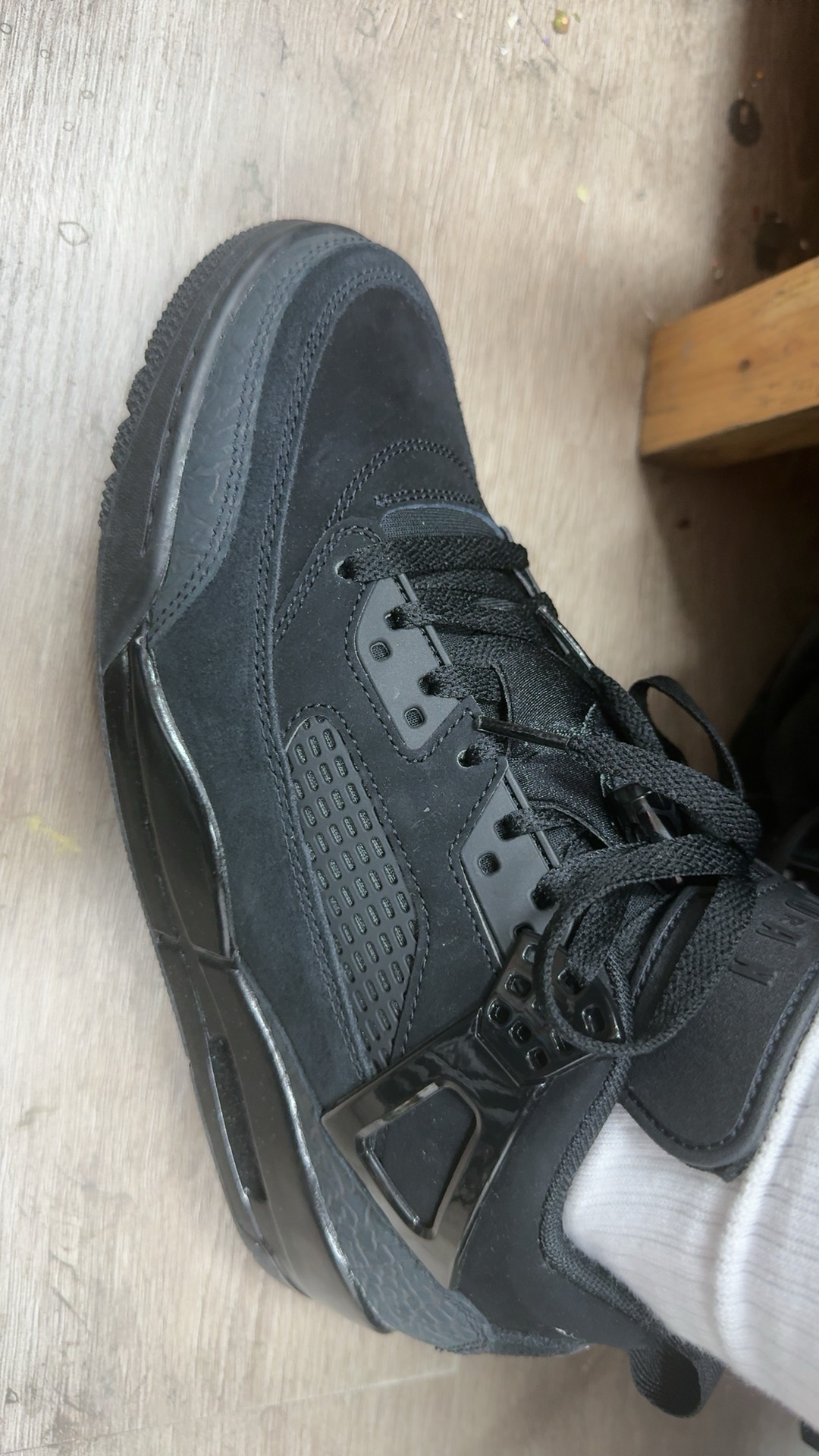 custom review-Jordan Spizike Low Black Cat