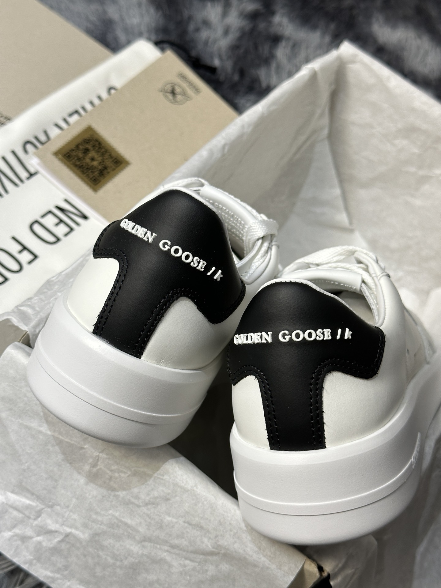 小白鞋我就选golden goose