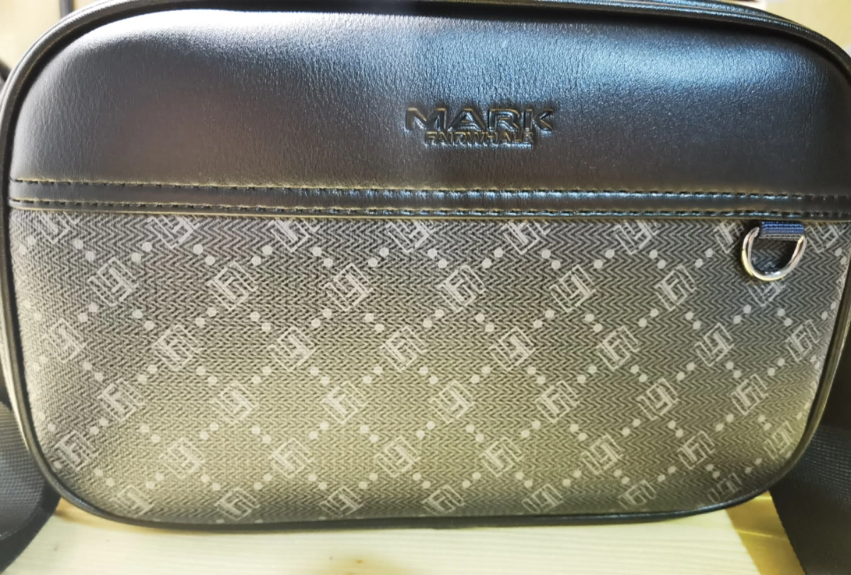 custom review-FAIRWHALE Сумка через плечо из ПВХ маленькая унисекс