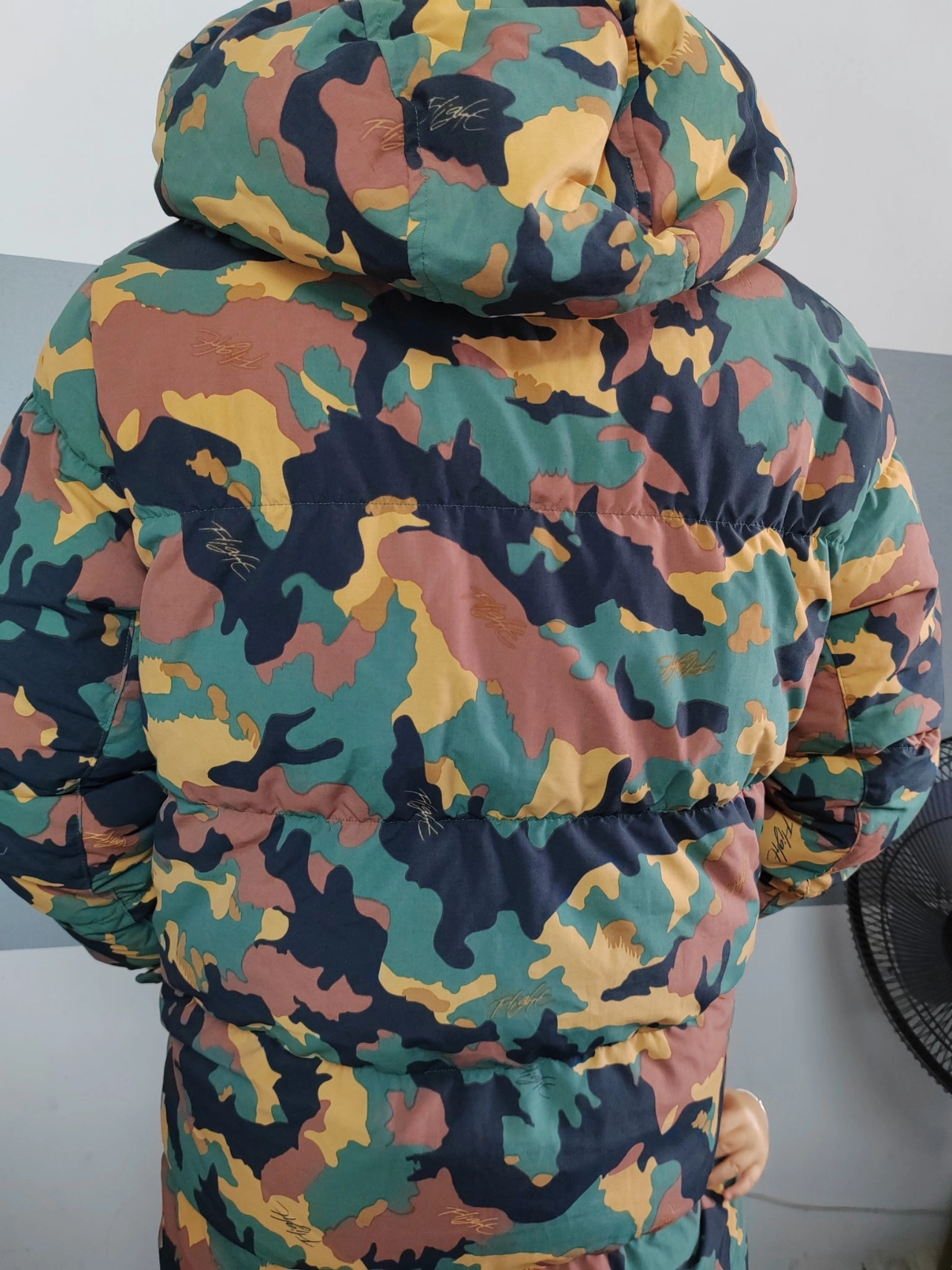 custom review-Джордан Пуховик Мужской Камуфляж Зеленый