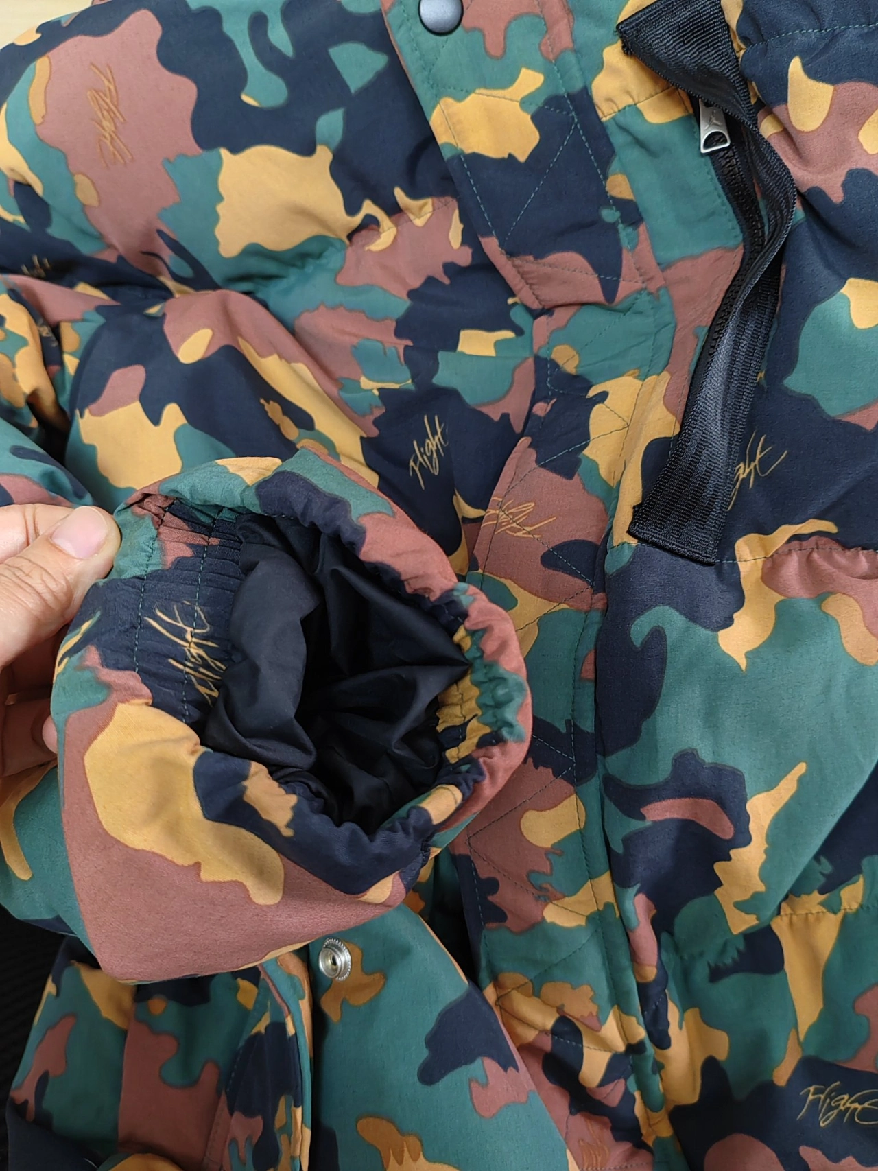 custom review-Джордан Пуховик Мужской Камуфляж Зеленый