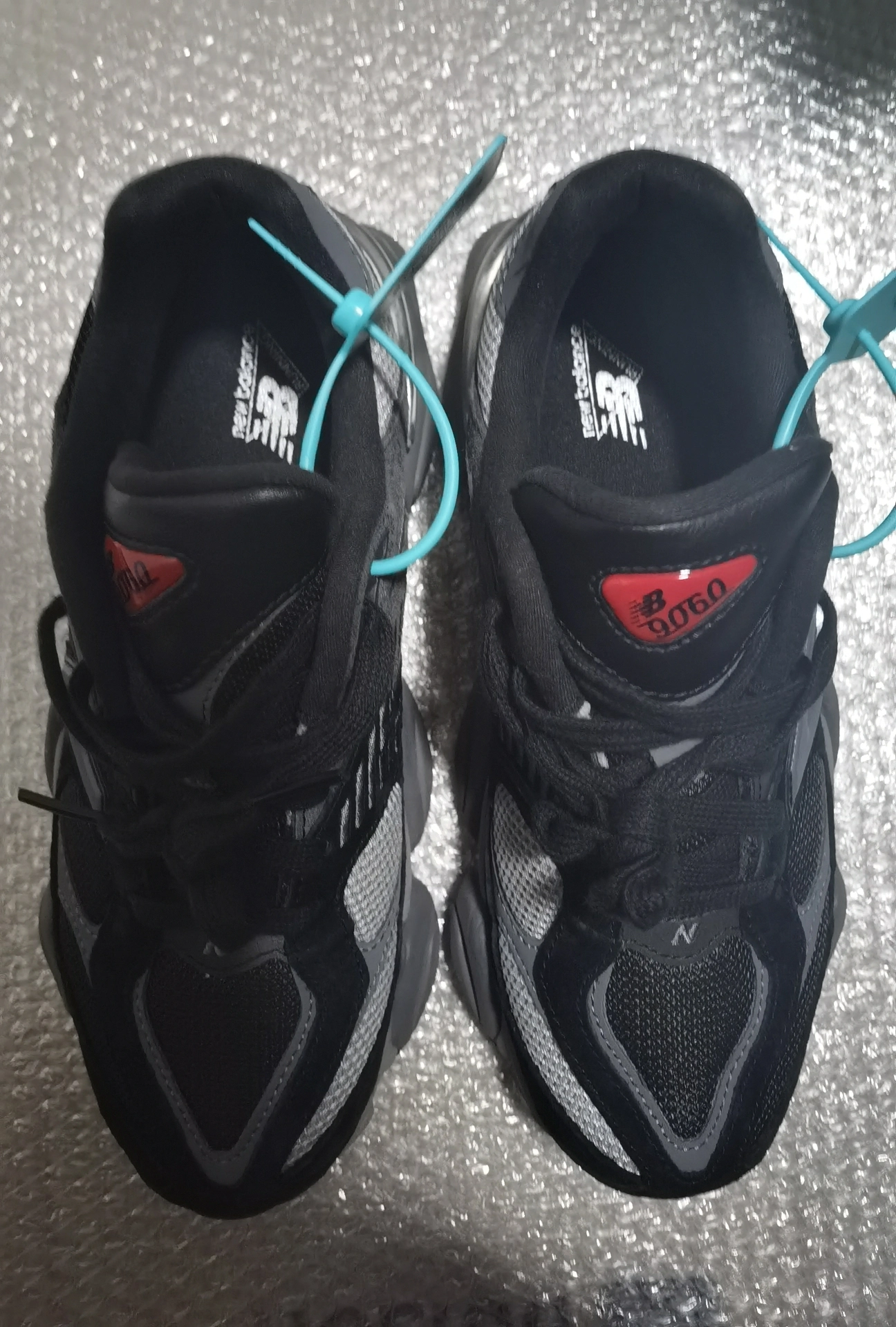 custom review-New Balance 9060 Black Castlerock Grey