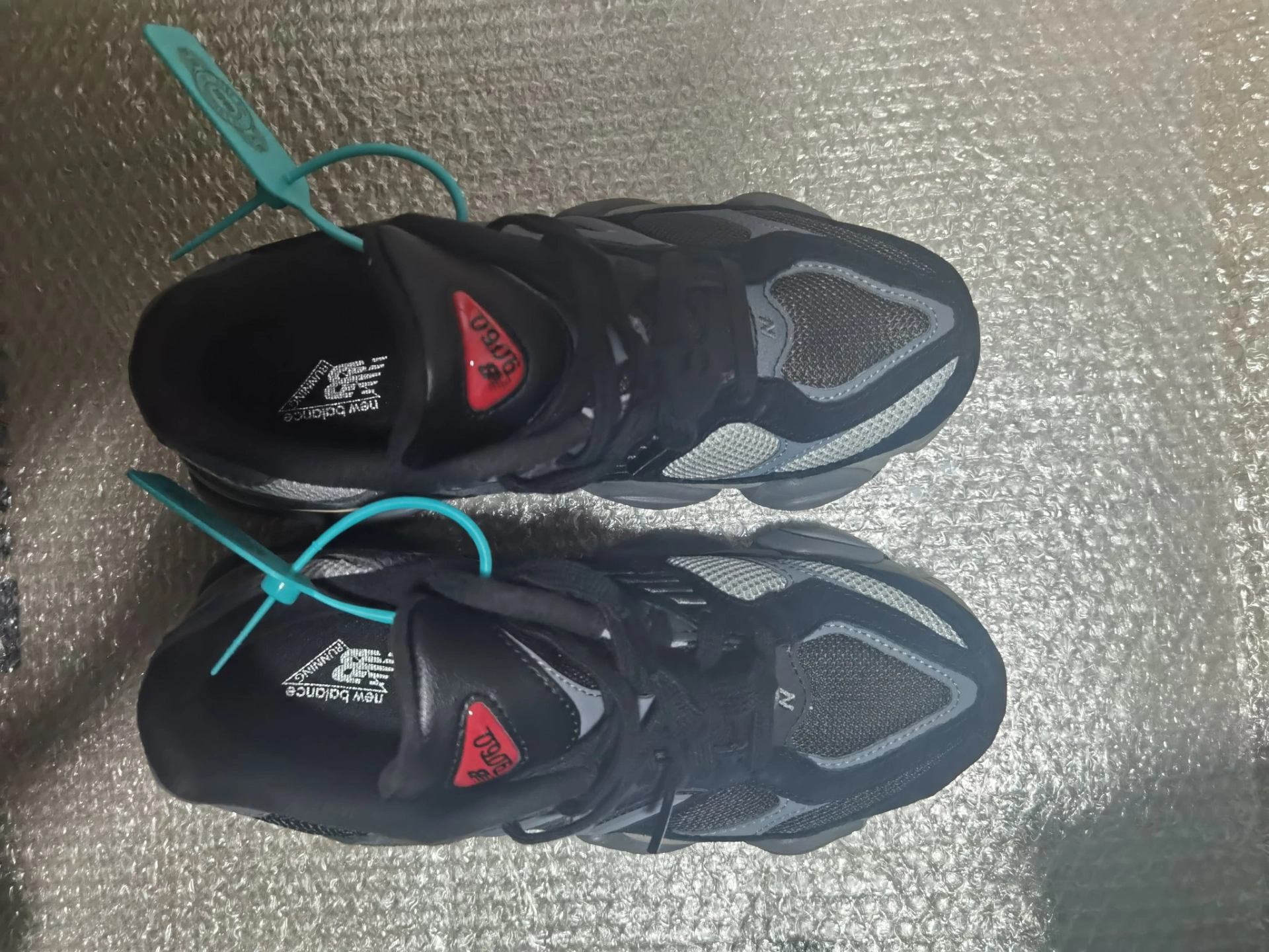 custom review-New Balance 9060 Black Castlerock Grey