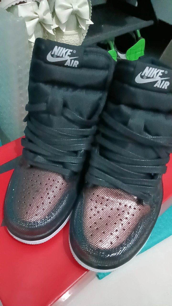 custom review-Jordan Air Jordan 1 'Бесстрашный Металл Розовый Трендовый Высокие Кеды Винтажные Баскетбольные Кроссовки Женские