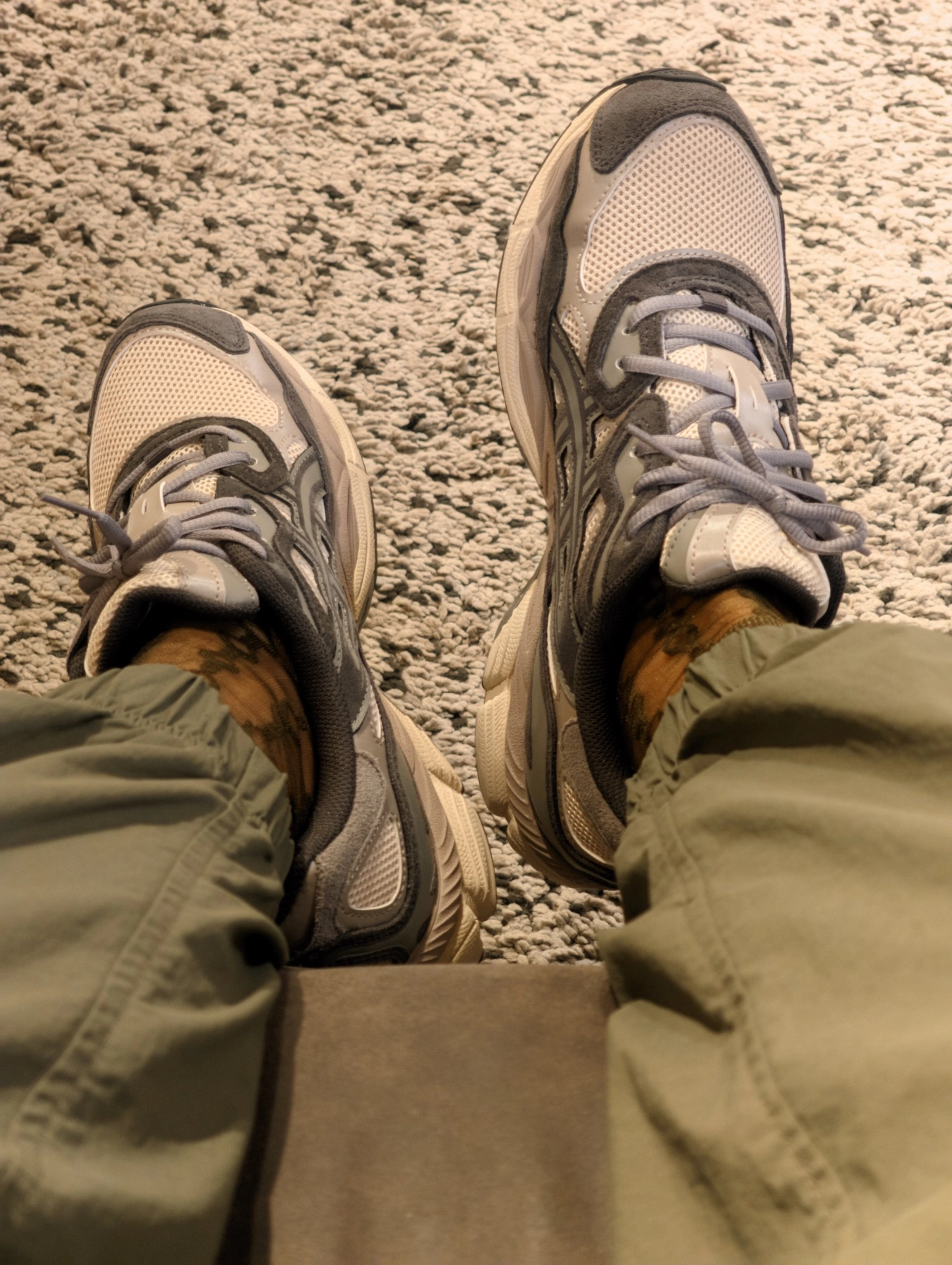 custom review-ASICS Gel NYC Low Top Повседневная обувь Унисекс Овсяный серый