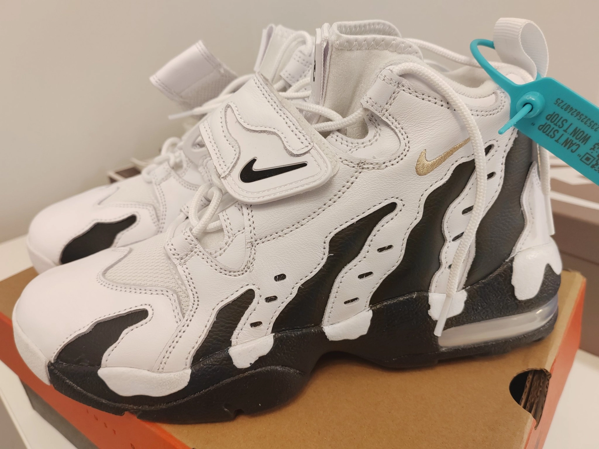 custom review-Nike Air DT Max 96 Colorado Guest Low Top Винтажные баскетбольные кроссовки Мужские Белый Черный