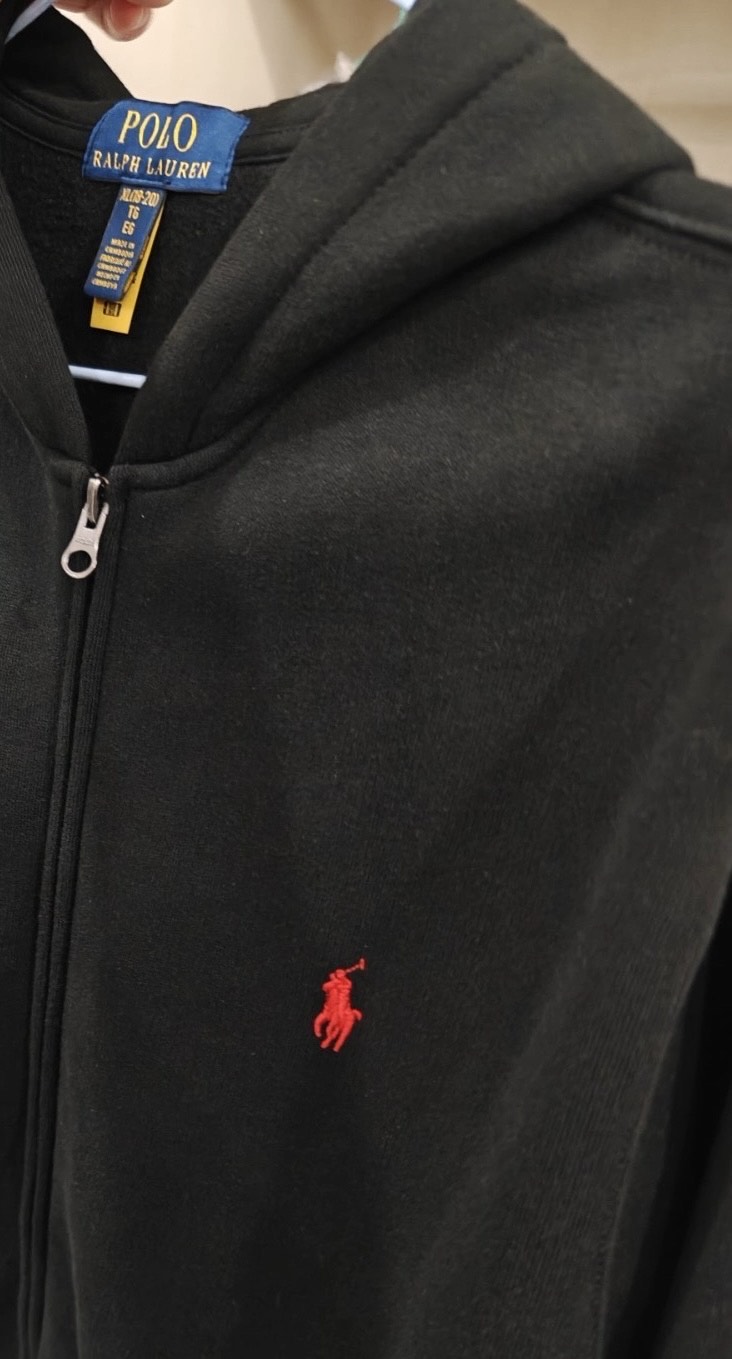 custom review-Polo Ralph Lauren Свитшот SS23 Черный Детский