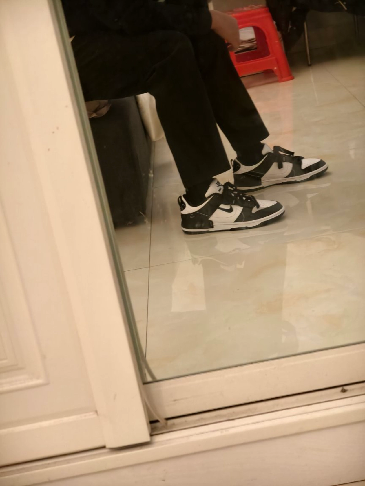 custom review-Nike Dunk Disrupt 2 'Панда' с переработанным материалом низкий топ кеды для скейтбординга женские черный белый