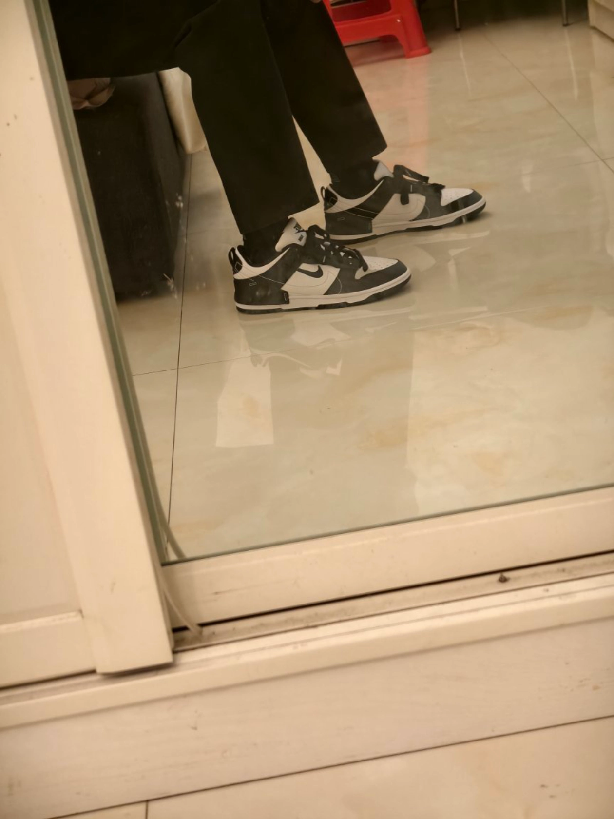 custom review-Nike Dunk Disrupt 2 'Панда' с переработанным материалом низкий топ кеды для скейтбординга женские черный белый