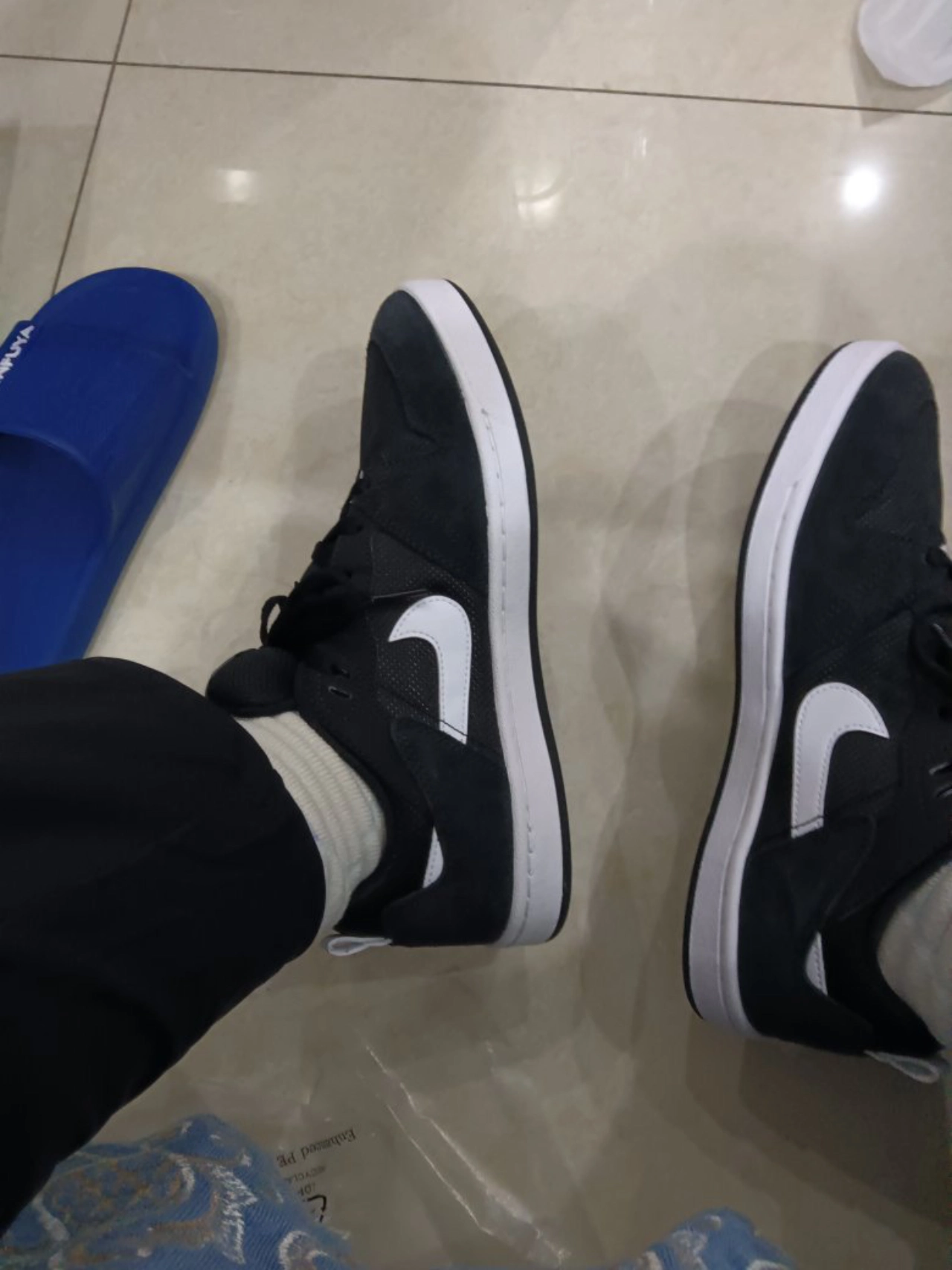 custom review-Nike SB Alleyoop Low Топ Скейтборд Кроссовки Унисекс Черный Белый