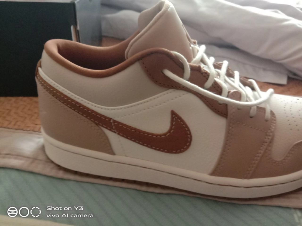 custom review-Jordan Air Jordan 1 Low SE 'Конопля Свет Британский Коричневый' Амортизация Низкий Топ Винтажные Баскетбольные Кроссовки Мужской Умбра