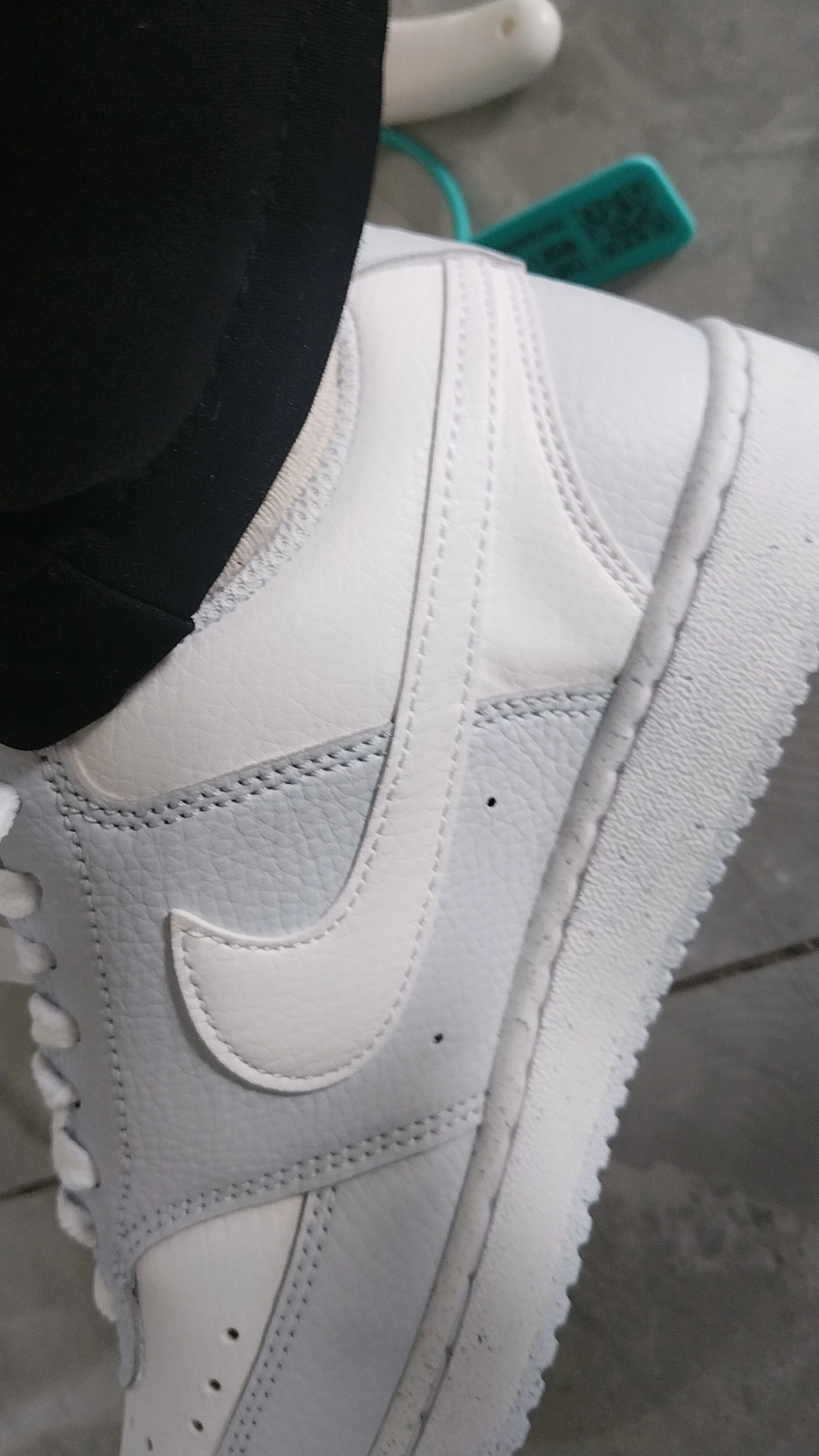 custom review-Nike Court Vision Low Топ Скейтборд Кроссовки Женские Серый Белый