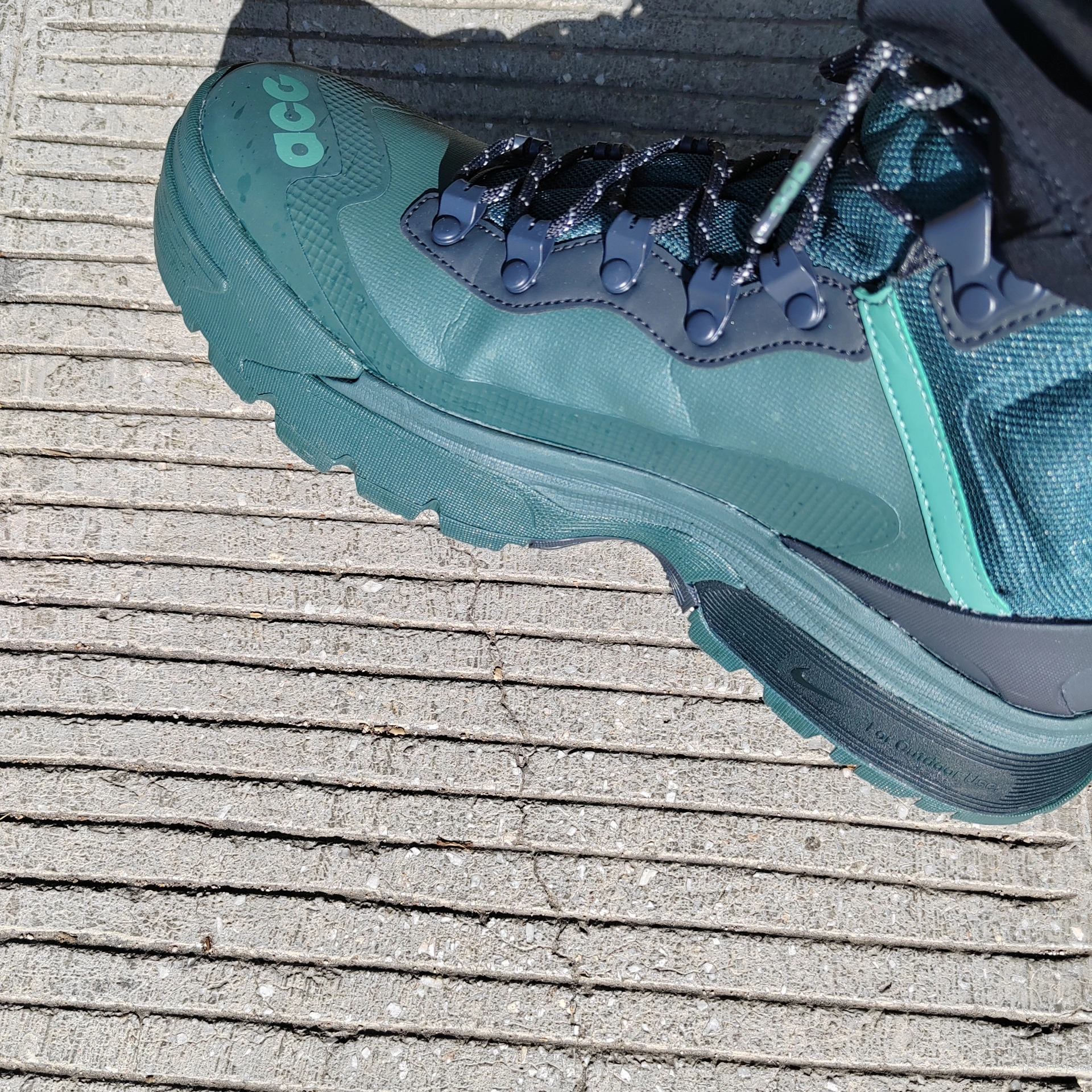 custom review-Nike Air Zoom GAIADOME Высокие Топы Уличная Обувь Мужская Зеленая Черная