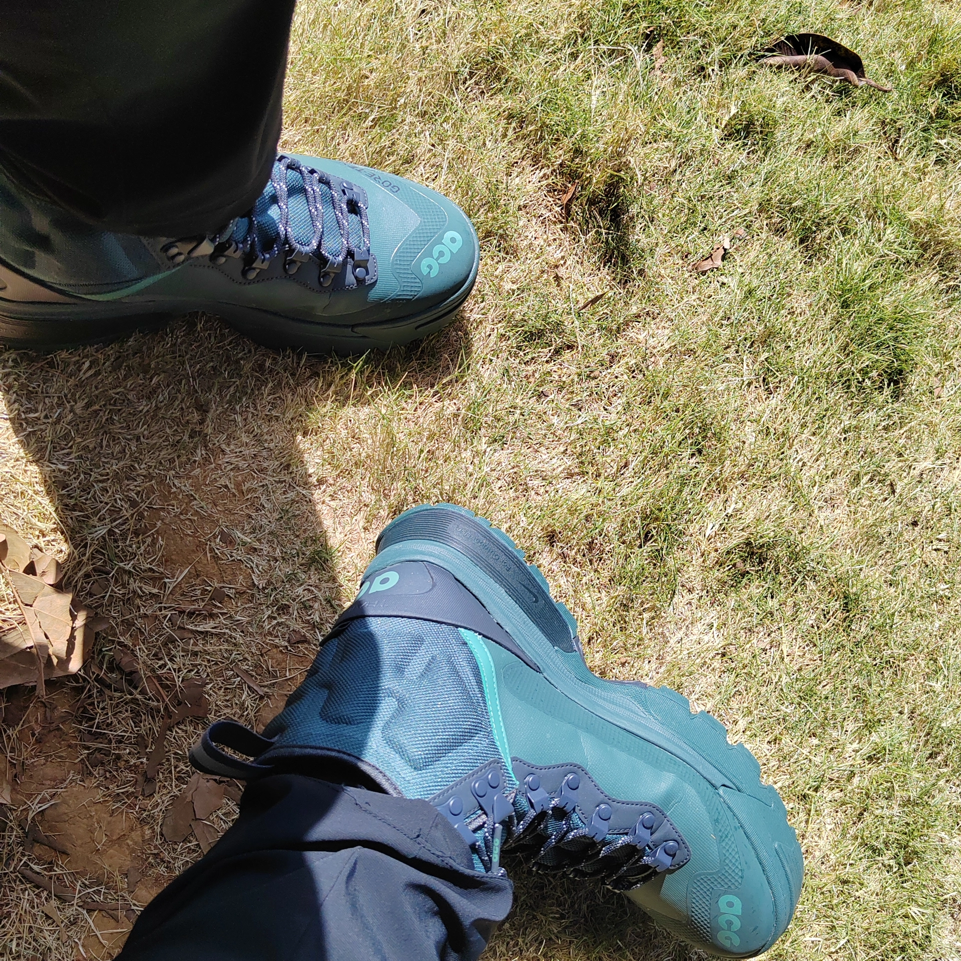 custom review-Nike Air Zoom GAIADOME Высокие Топы Уличная Обувь Мужская Зеленая Черная