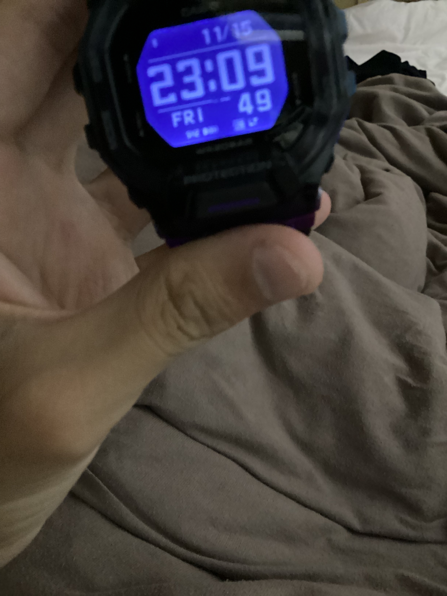 custom review-G Shock G Shock G Squad Кварцевый механизм Смольный ремешок Часы Мужские Черный циферблат