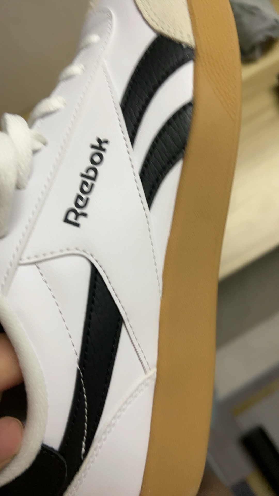 custom review-REEBOK Smash Edge S Устойчивые к истиранию низкие кроссовки для скейтбординга унисекс белые черные серые