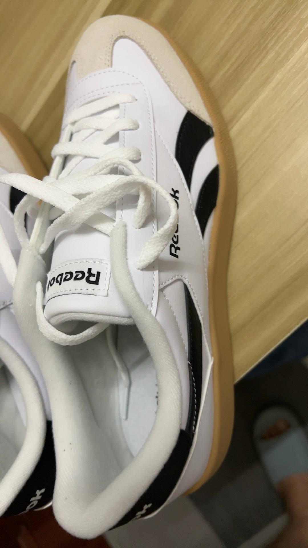 custom review-REEBOK Smash Edge S Устойчивые к истиранию низкие кроссовки для скейтбординга унисекс белые черные серые