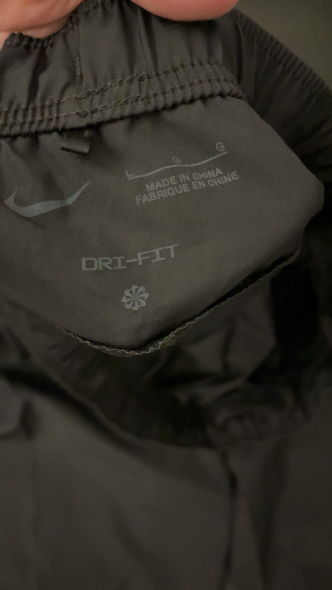 custom review-Nike Dri Fit Вязаные Тренировочные Штаны Мужские Черные