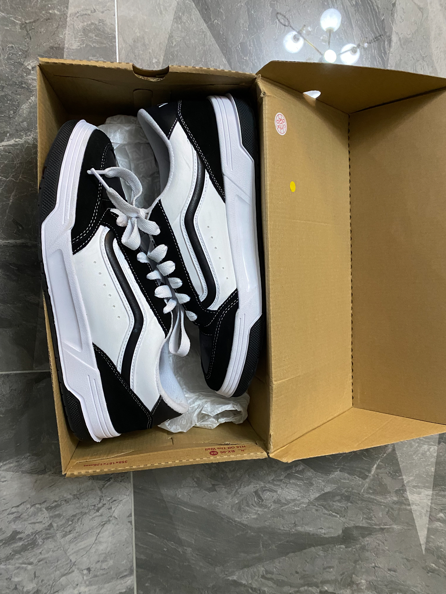 custom review-Vans Hylane Аbrasion Resistant Низкие Кроссовки для скейтбординга Унисекс Черный Белый