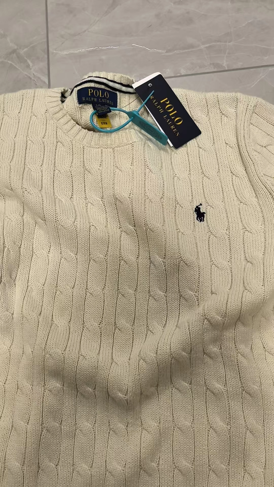 custom review-Polo Ralph Lauren Свитер Белый Детский
