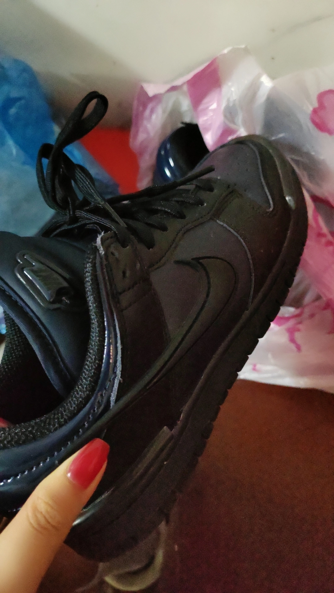 custom review-Nike Dunk Low Топ Скейтборд Кроссовки Женские Морской Синий