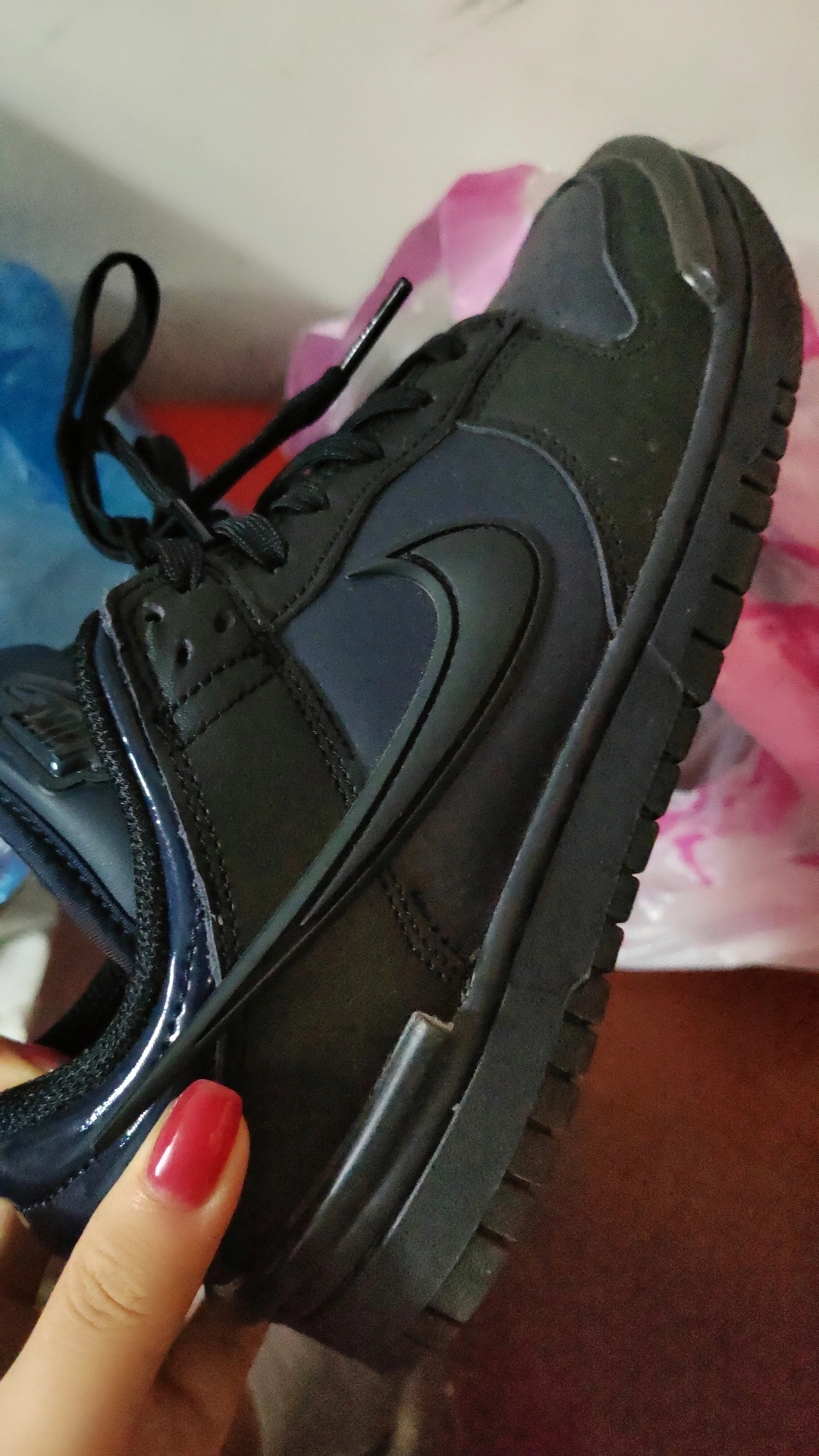 custom review-Nike Dunk Low Топ Скейтборд Кроссовки Женские Морской Синий