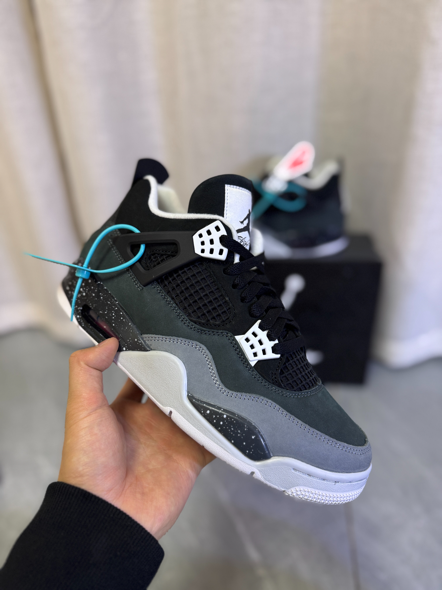 custom review-Air Jordan 4 
Fear
