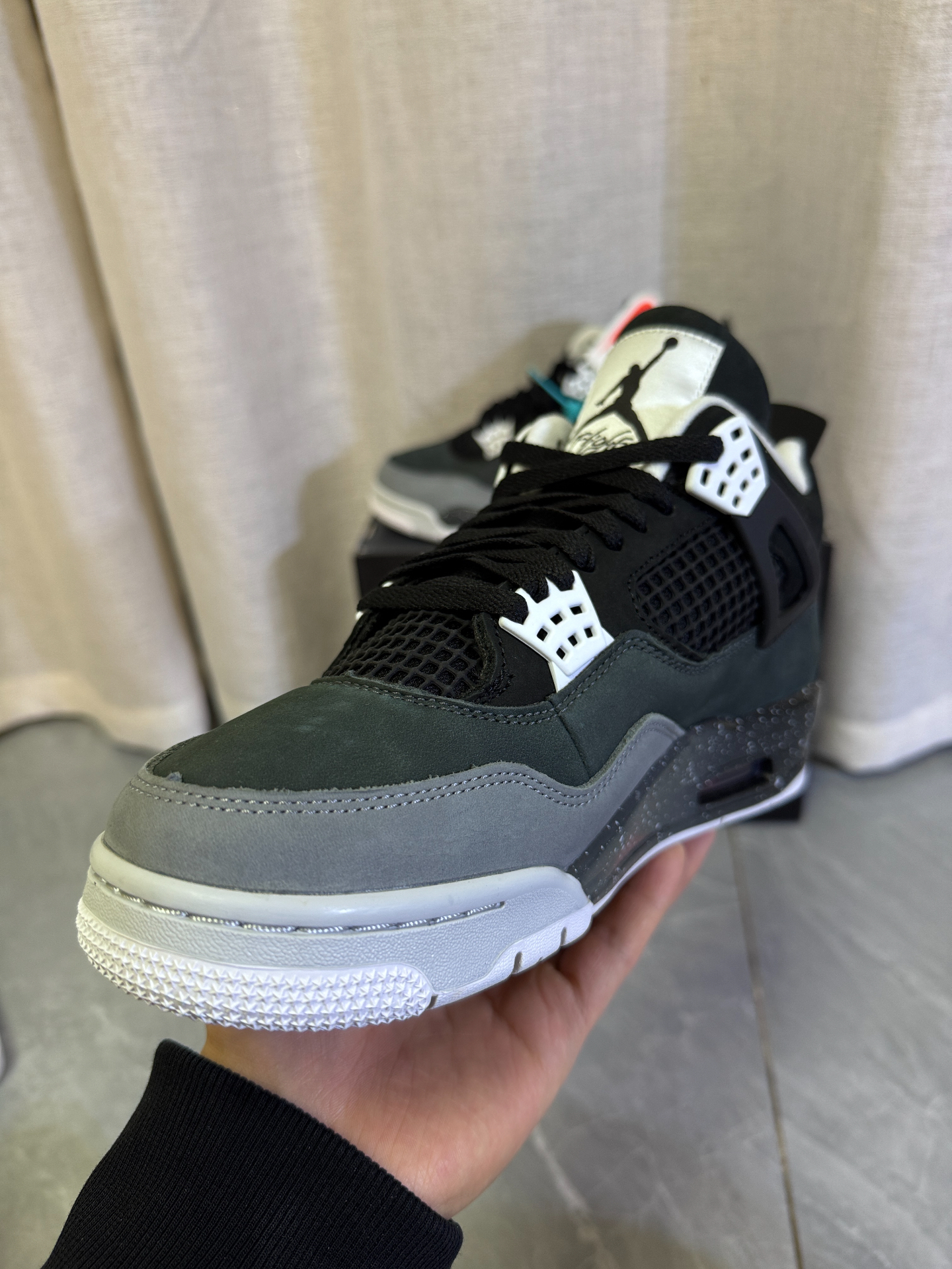 custom review-Air Jordan 4 
Fear

