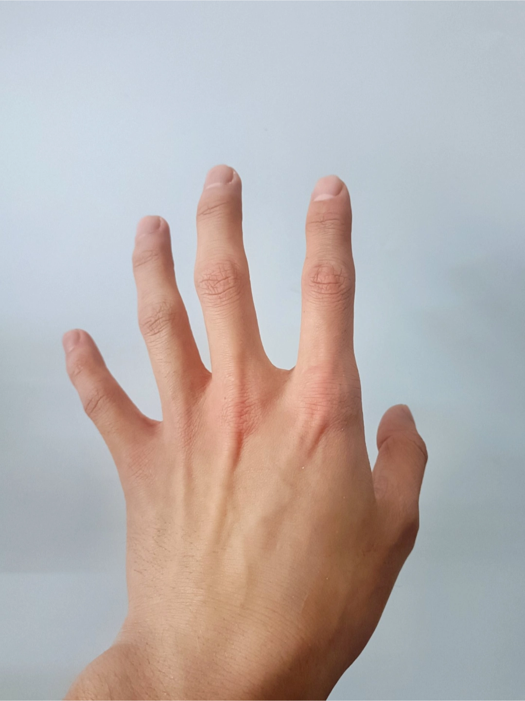 身高185男生的手算合理吗!