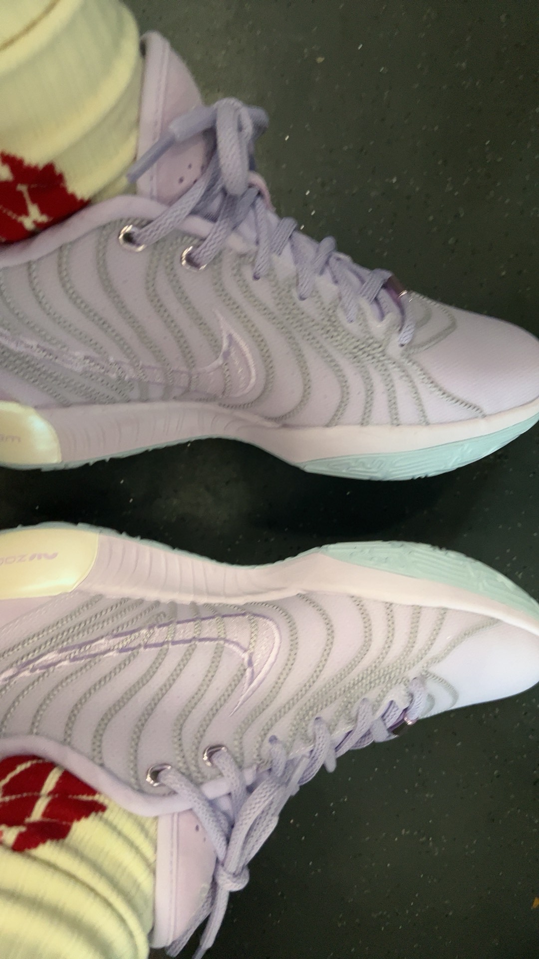 custom review-Nike Lebron 21 Low Топ Баскетбольные кроссовки Мужской Фиолетовый Азиатская версия