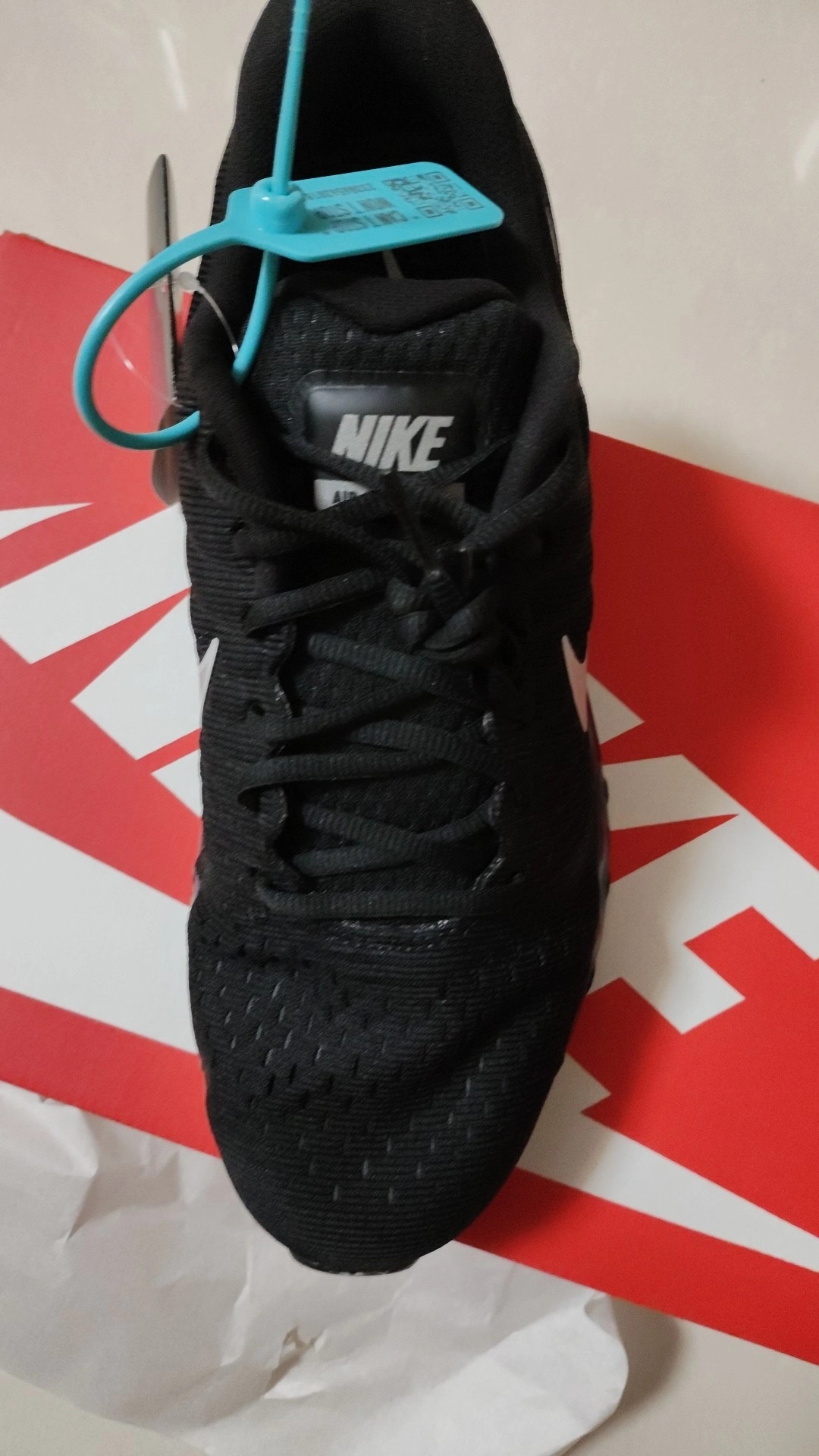 custom review-Nike Air Max 2017 Амортизация Дышащий И Устойчивый Дизайн Низкий Топ Повседневные Беговые кроссовки Мужские Черные