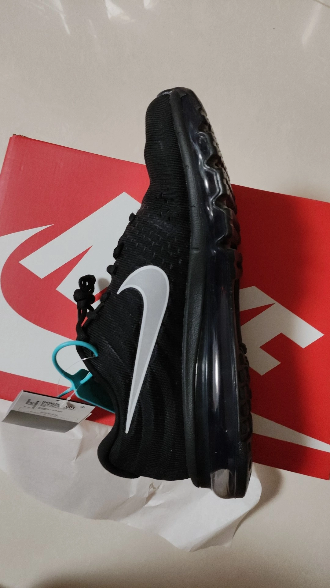 custom review-Nike Air Max 2017 Амортизация Дышащий И Устойчивый Дизайн Низкий Топ Повседневные Беговые кроссовки Мужские Черные