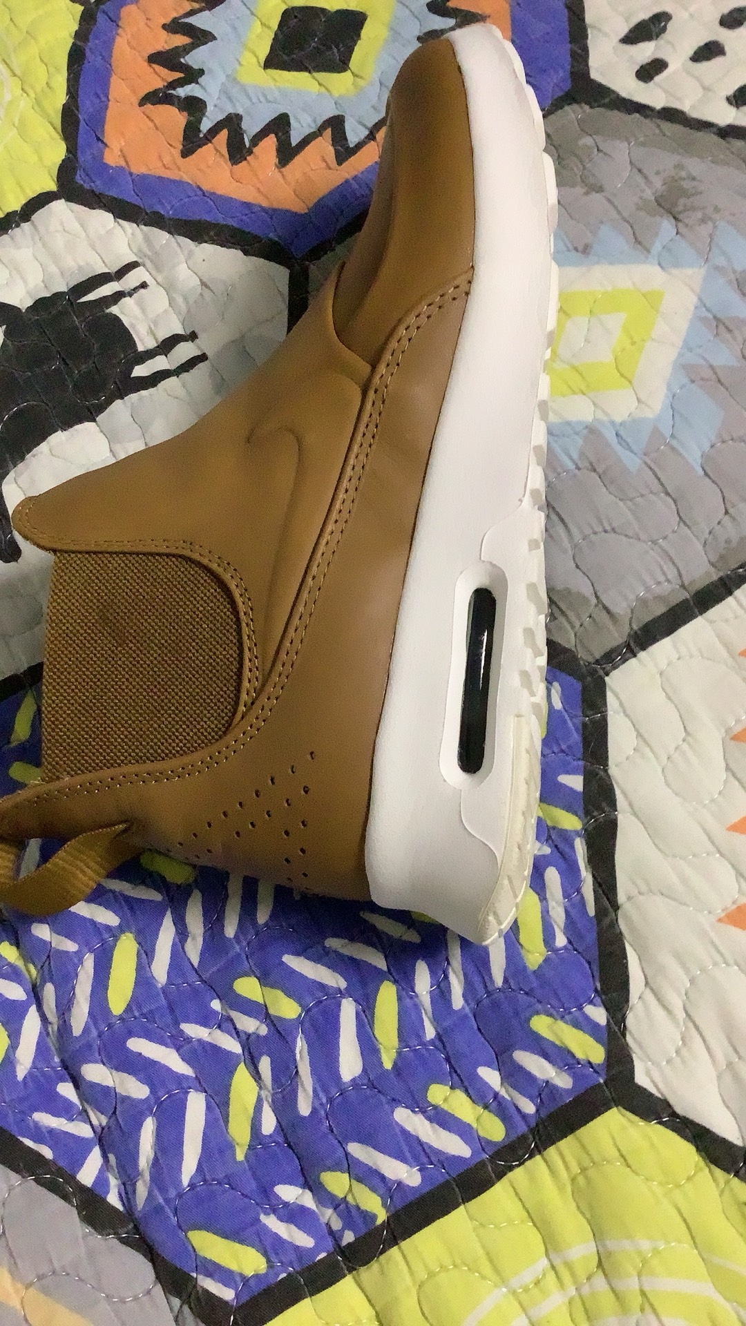 custom review-Nike Air Max THEA MID Топ Беговые кроссовки Женские Коричневый
