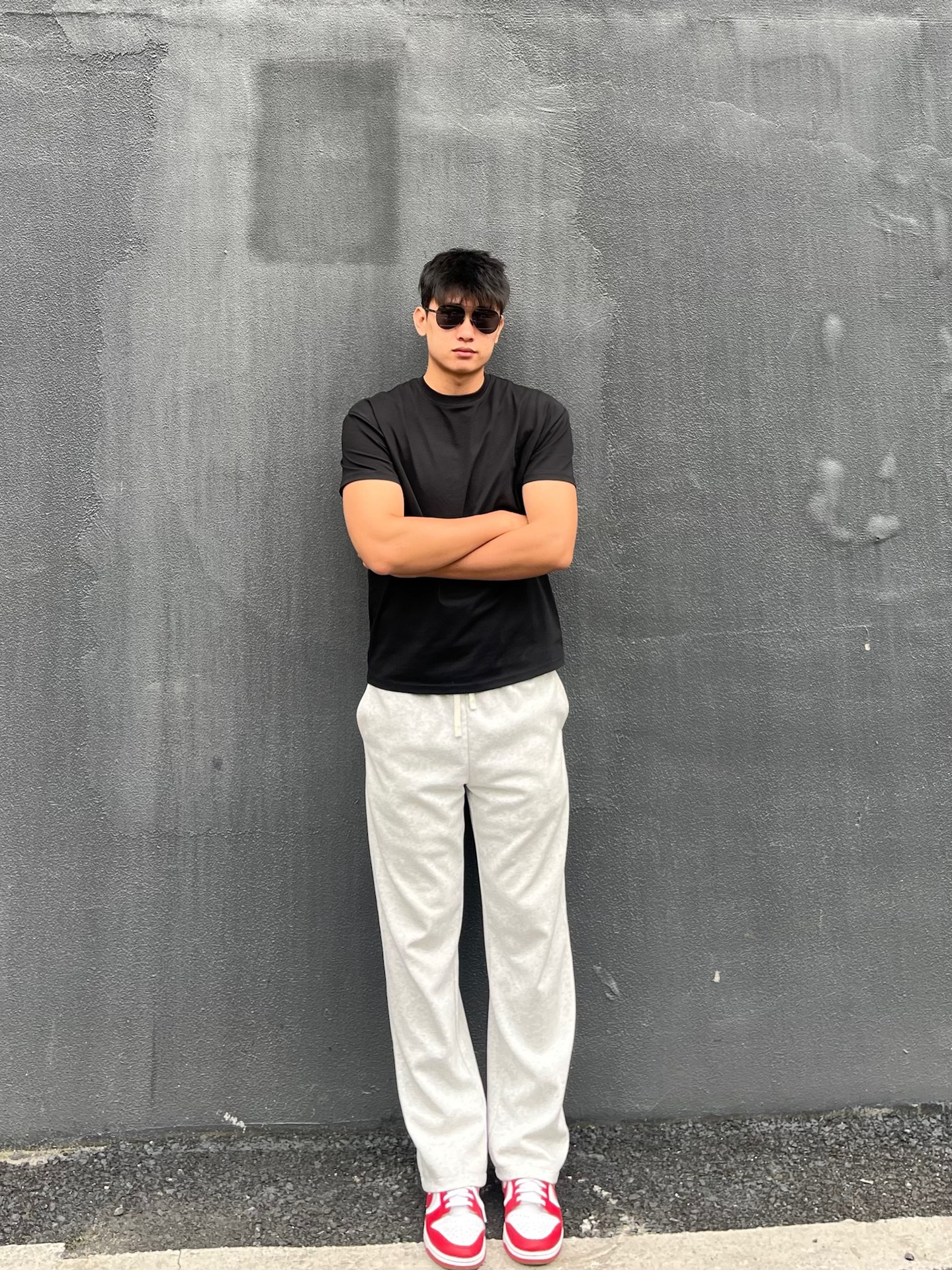 戴飞行员墨镜 做气质男人🕶️