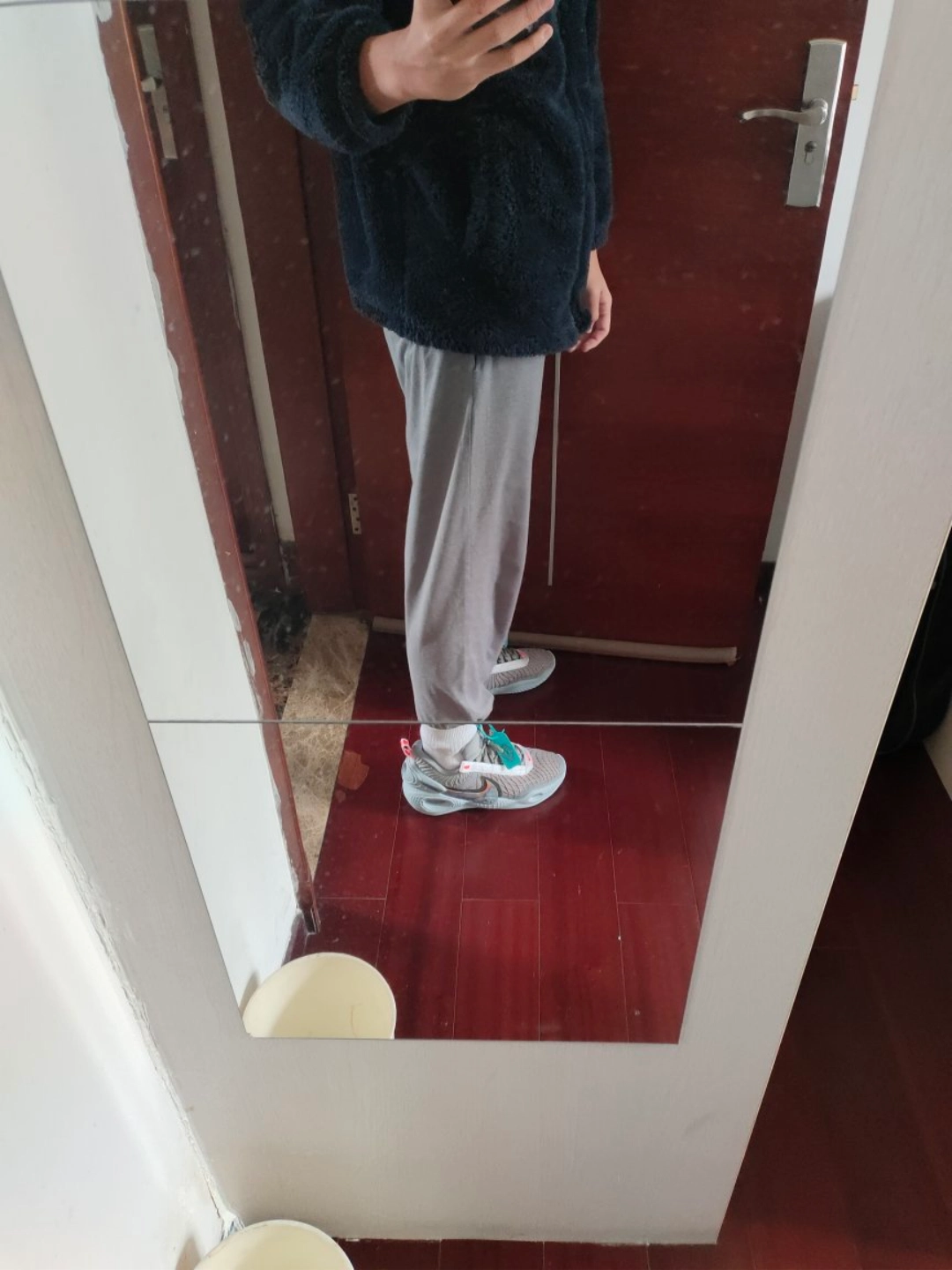 custom review-Nike Cosmic Unity 1 'Space Hippie' Низкие Баскетбольные Кроссовки для Игры Мужские Серый Синий Азиатская Версия