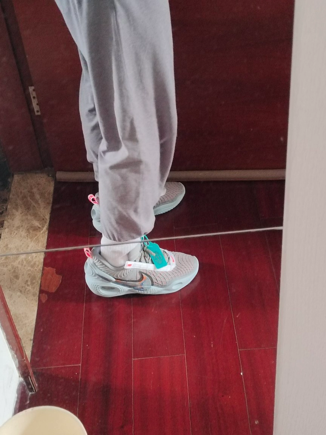 custom review-Nike Cosmic Unity 1 'Space Hippie' Низкие Баскетбольные Кроссовки для Игры Мужские Серый Синий Азиатская Версия