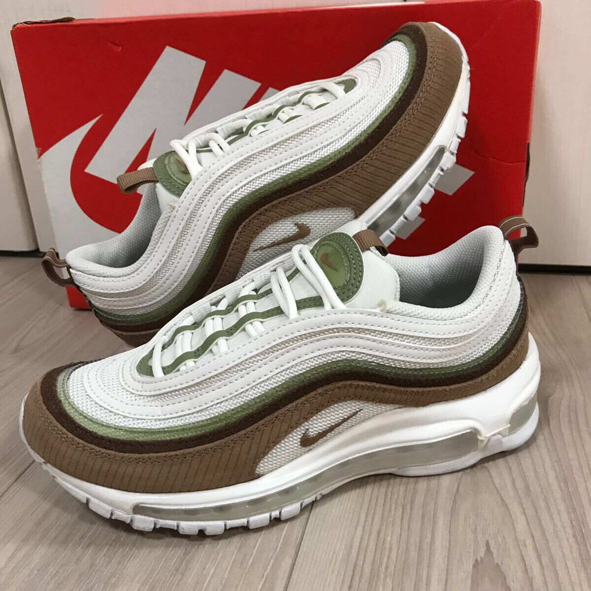 nike air max 97 织物网布皮革 ,增高鞋推荐!分享一双好看的鞋子!