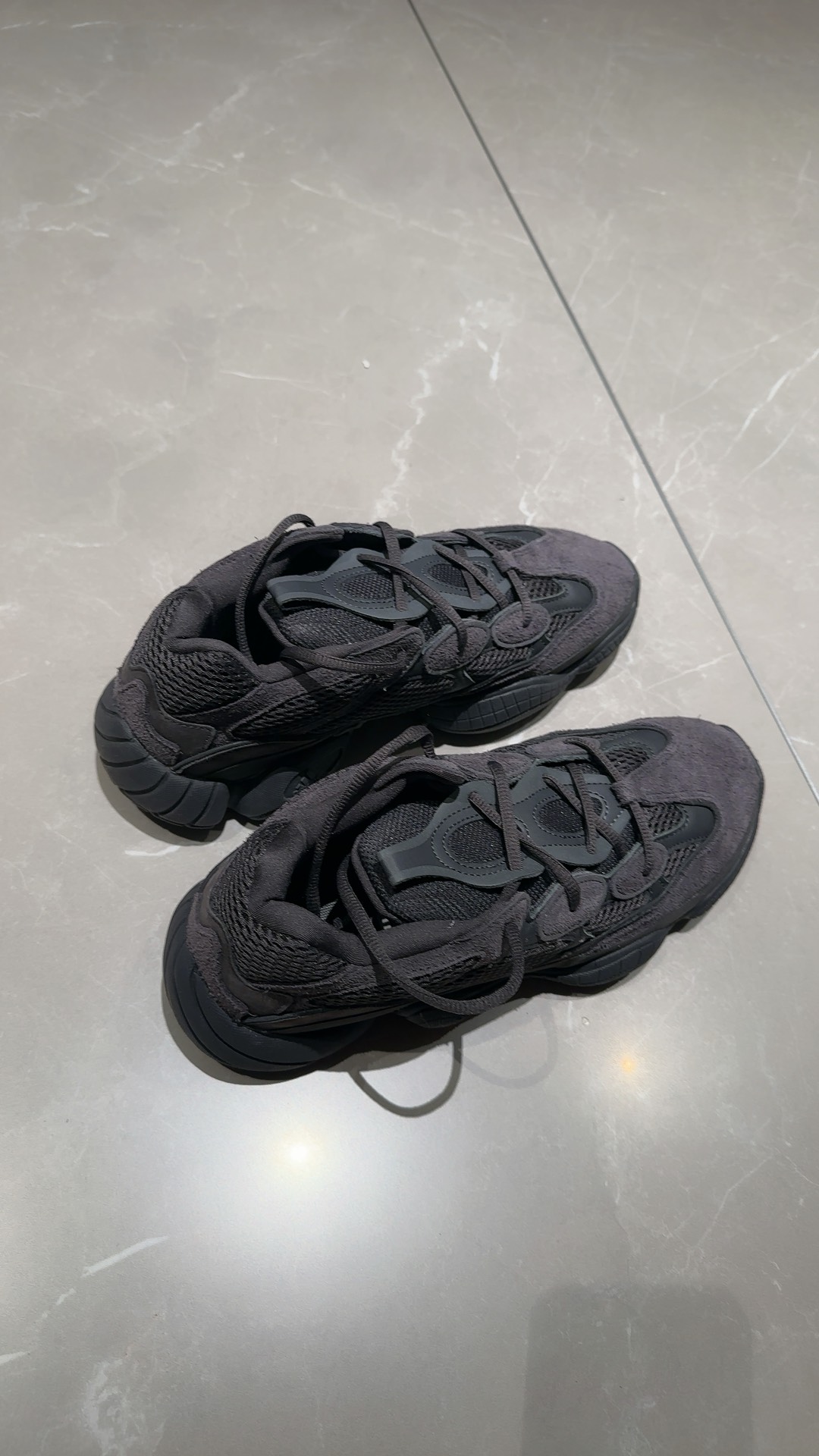 custom review-Adidas Originals Yeezy 500 Толстая подошва Низкий топ Унисекс