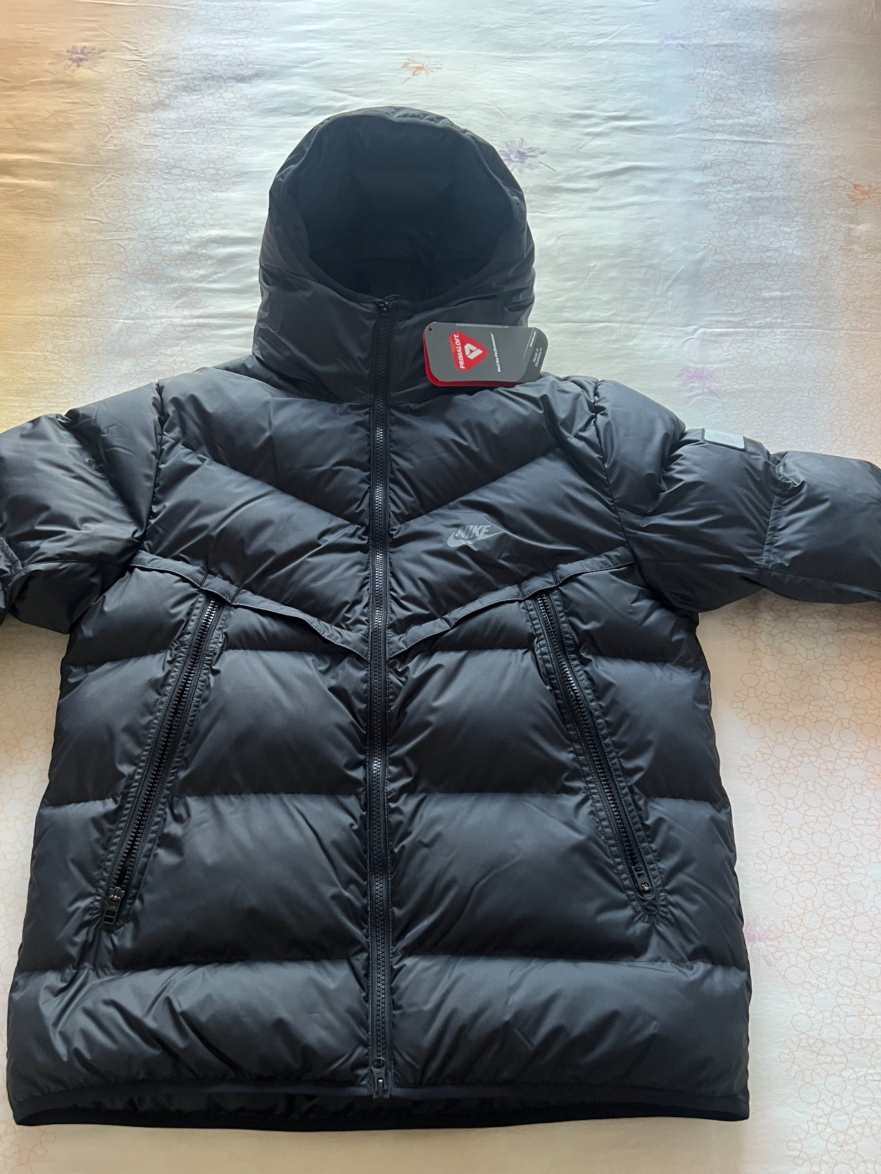 custom review-Nike SportswearPrimaLoft Куртка Мужская Черная