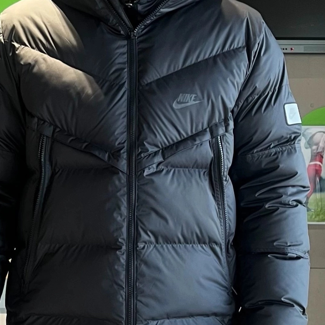 custom review-Nike SportswearPrimaLoft Куртка Мужская Черная